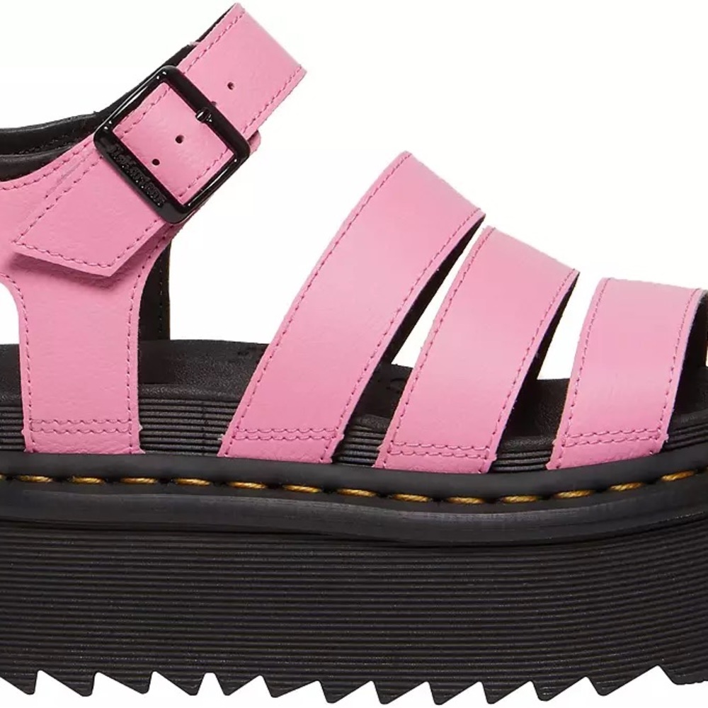 Dr. Martens Pink Platform Sandals NEW
